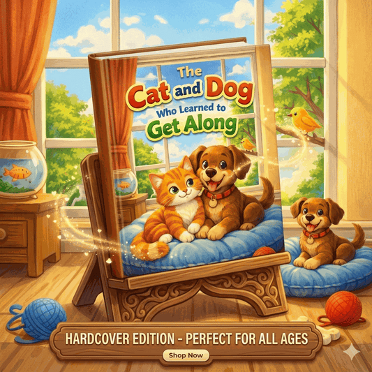 The Cat and Dog Who Learned to Get Along / Kids Story Book / Story Books Kids Story