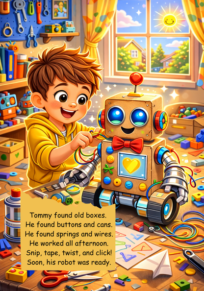 The Laughing Robot / Kids Story Book / Story Books