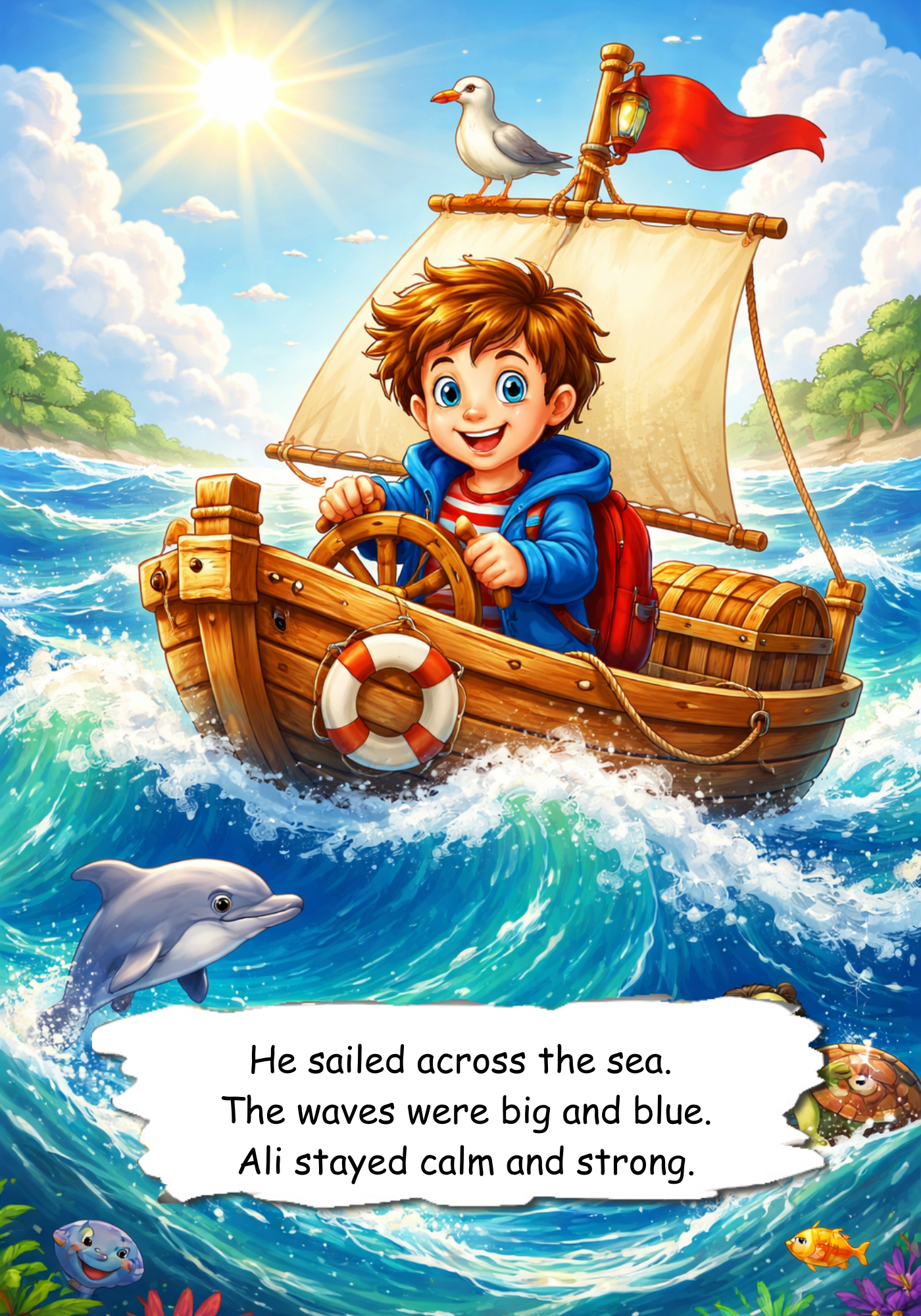 Journey to the Island of Lost Treasures  / Kids Story / Kids Story Book