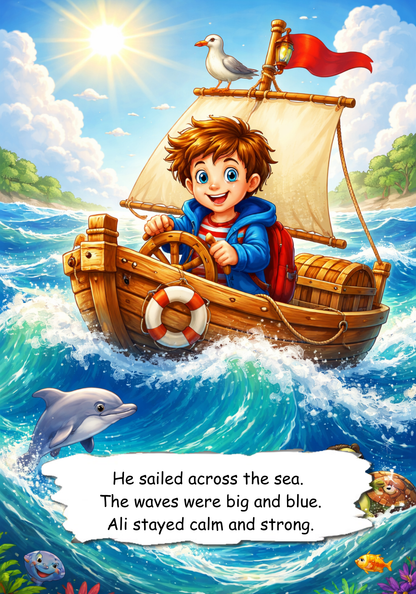 Journey to the Island of Lost Treasures  / Kids Story / Kids Story Book