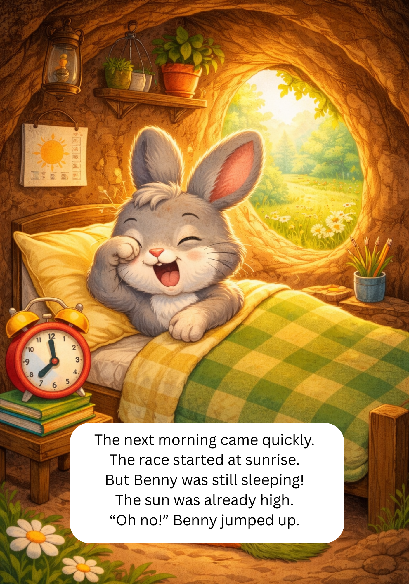 Benny the Bunny’s Race with Time / Kids Story / Kids Story Book