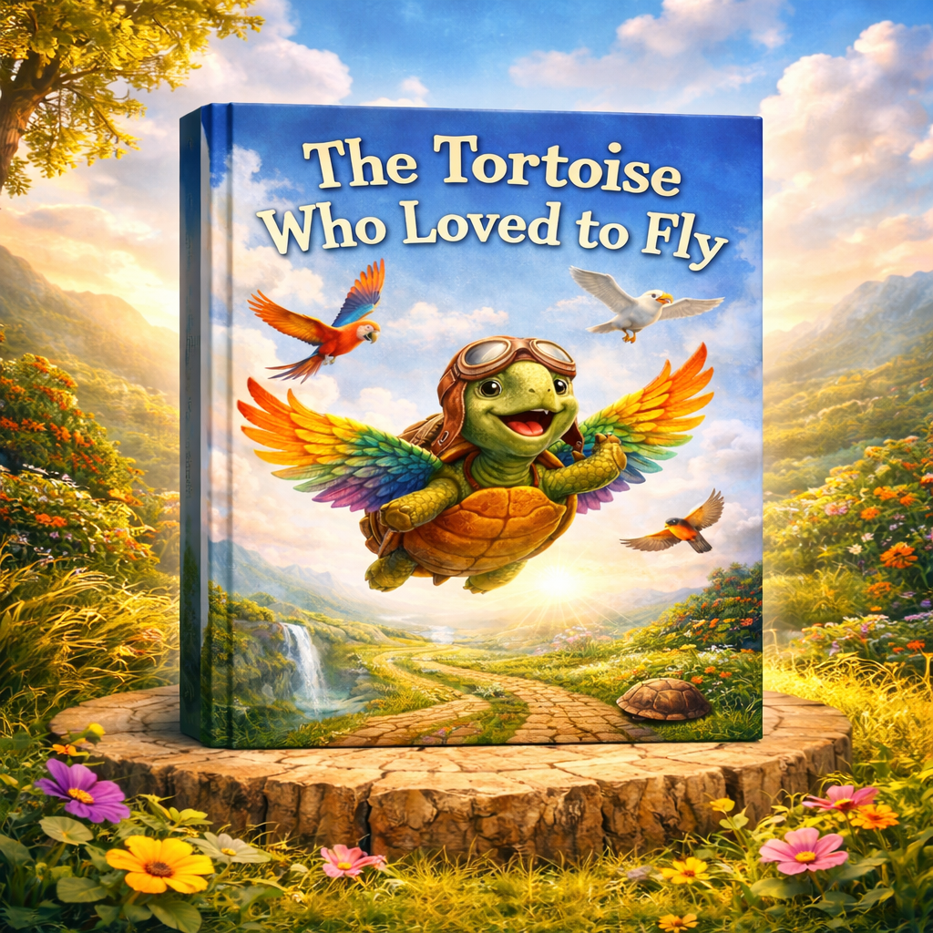 The Tortoise Who Loved to Fly / Kids Story / Kids Story Book