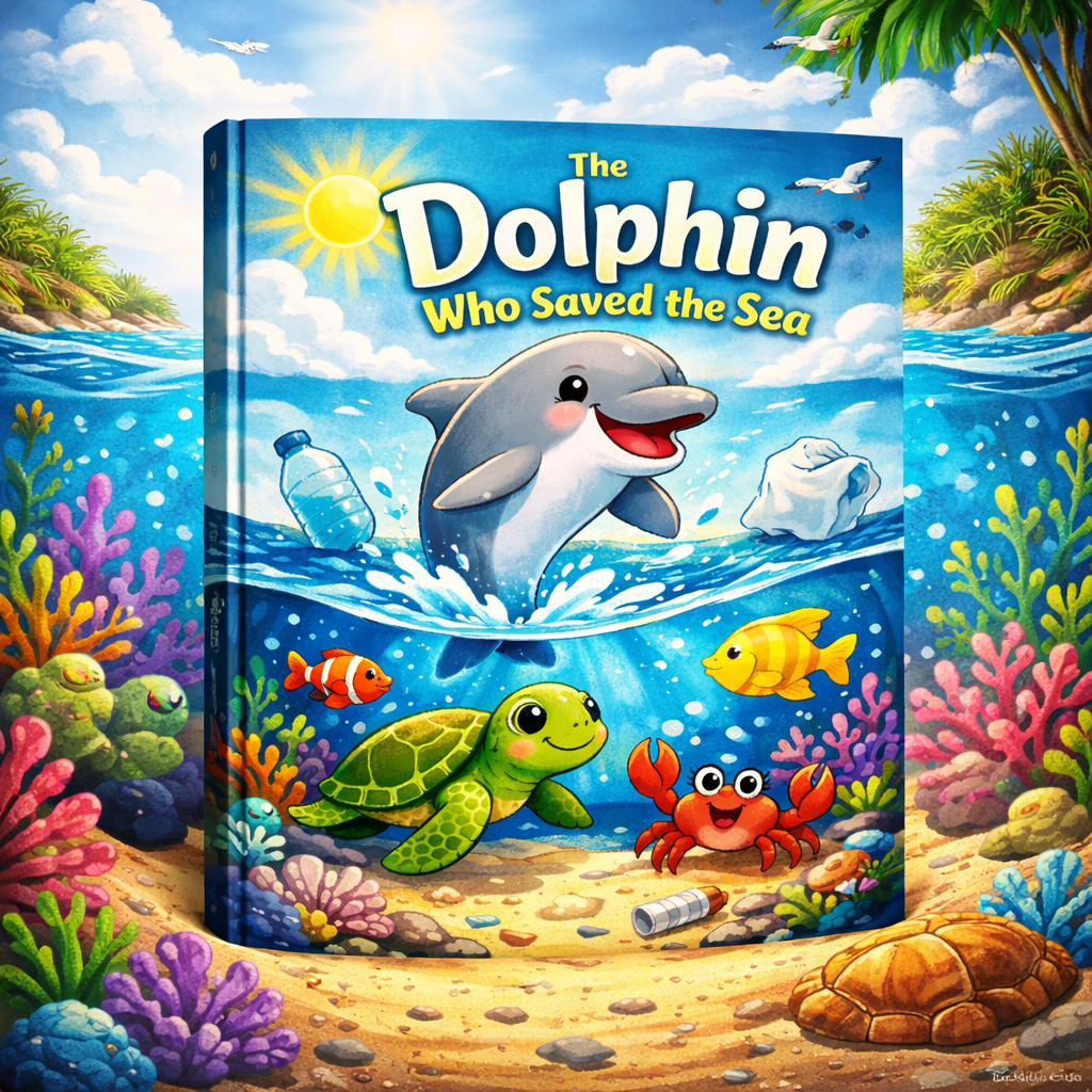 The Dolphin Who Saved the Sea / Kids Story / Kids Story Book