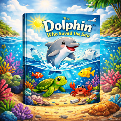 The Dolphin Who Saved the Sea / Kids Story / Kids Story Book