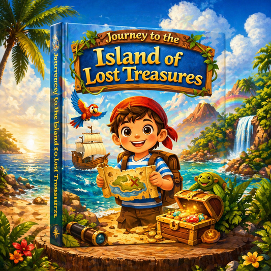 Journey to the Island of Lost Treasures  / Kids Story / Kids Story Book