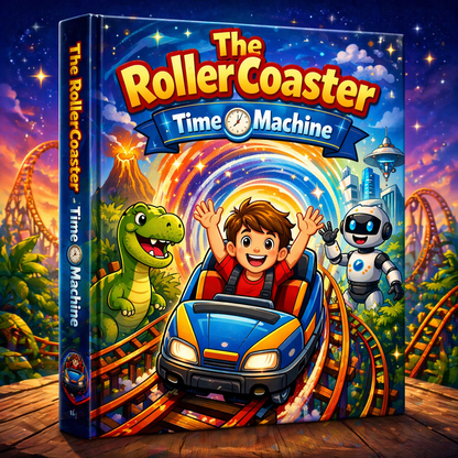 The Roller Coaster Time Machine / Kids Story Book / Story Books