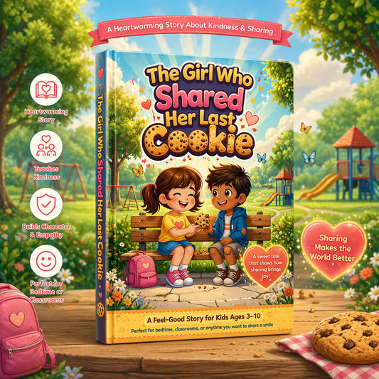 The Girl Who Shared Her Last Cookie / Kids Story Book / Story Books