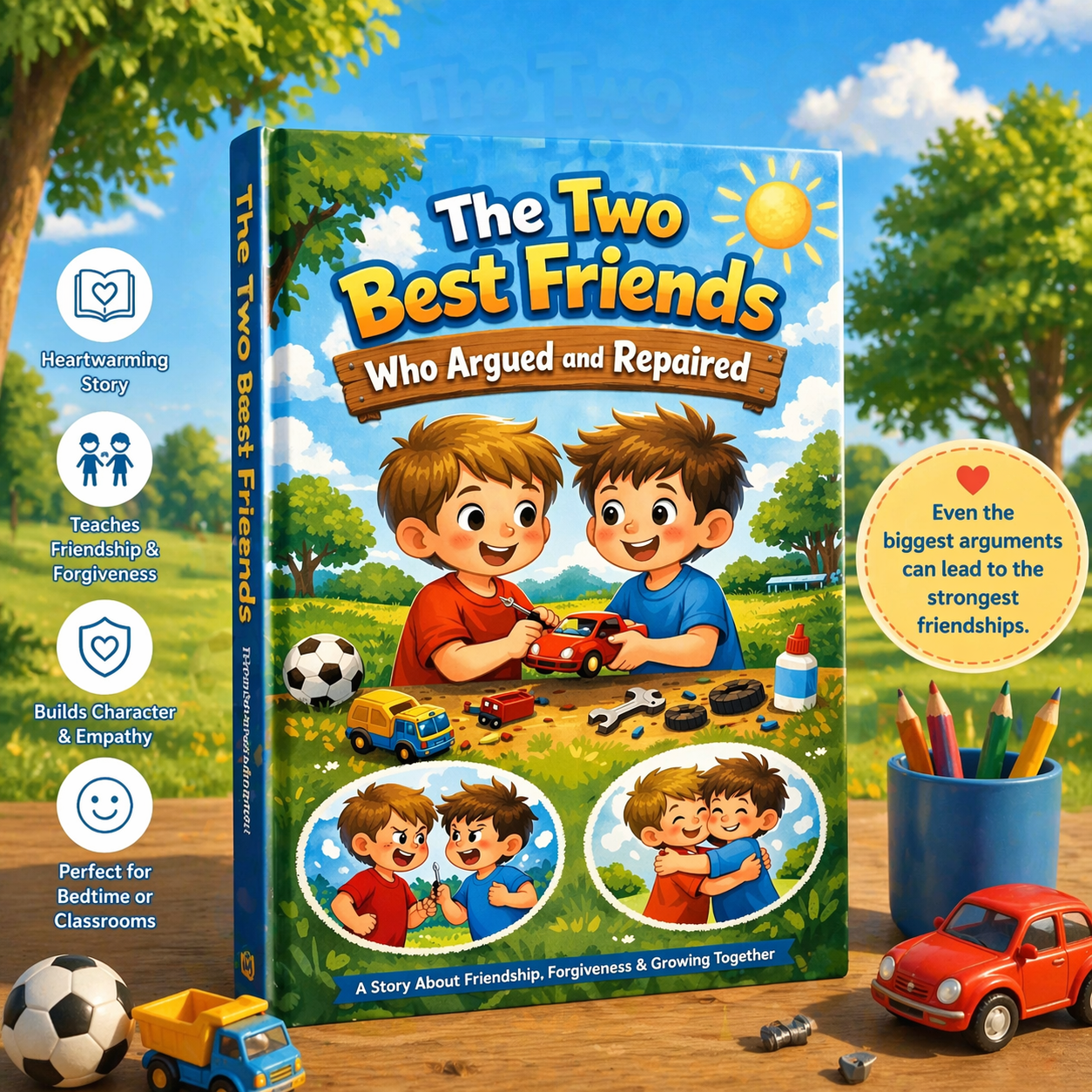 10-Book Bundle: Heartwarming Stories That Build Kind Hearts – Teaching Kindness, Friendship & Values for Kids (Ages 3-10)