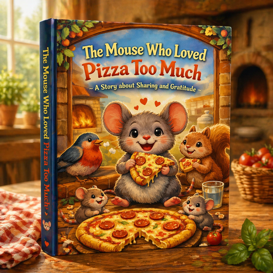 The Mouse Who Loved Pizza Too Much / Kids Story Book / Story Books