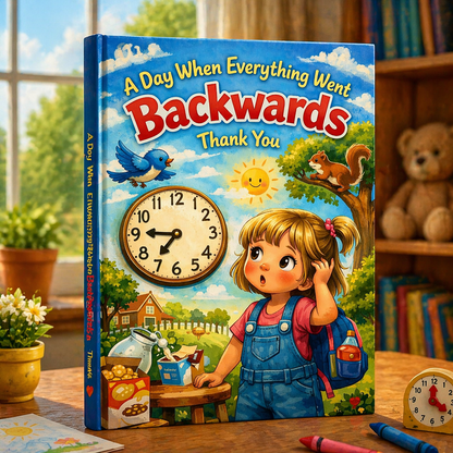 A Day When Everything Went Backwards / Kids Story Book / Story Books