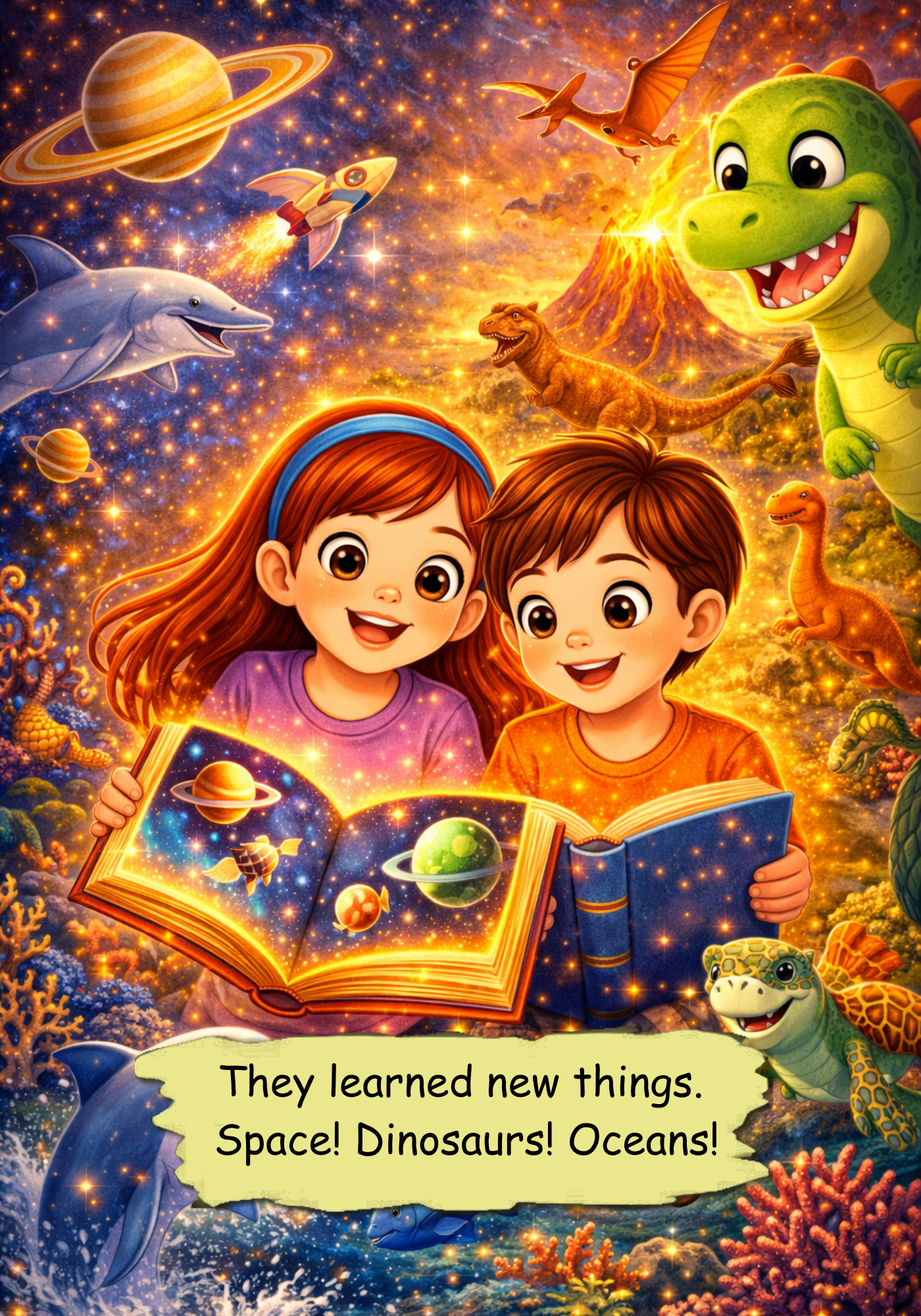 The Secret Door in the School Library  / Kids Story / Kids Story Book