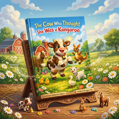 The Cow Who Thought She Was a Kangaroo / Kids Story Book / Story Books