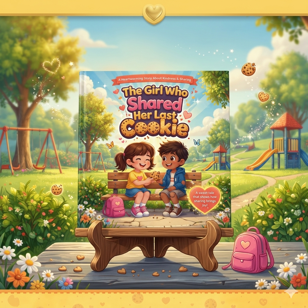 The Girl Who Shared Her Last Cookie / Kids Story Book / Story Books