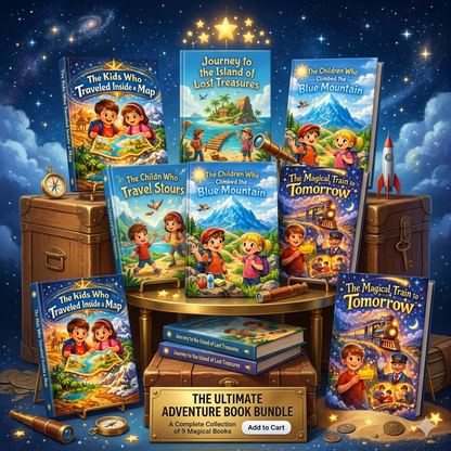Magical Adventures for Curious Kids – 10 Story Book Bundle / Kids Story Book (Ages 3–10)