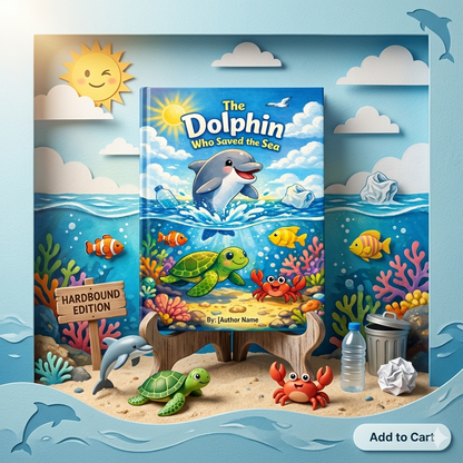 The Dolphin Who Saved the Sea / Kids Story / Kids Story Book