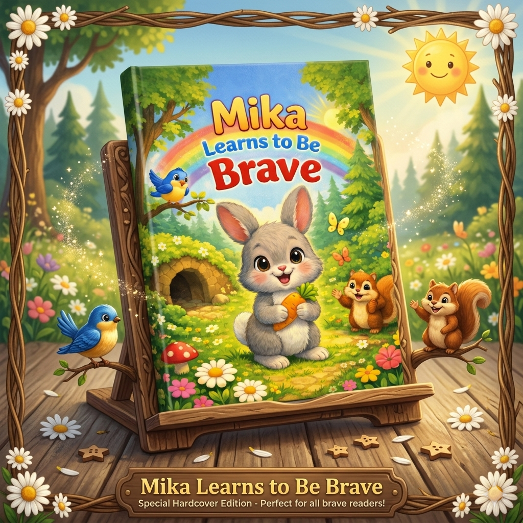 Mika Learns to Be Brave / Kids Story Book / Story Books