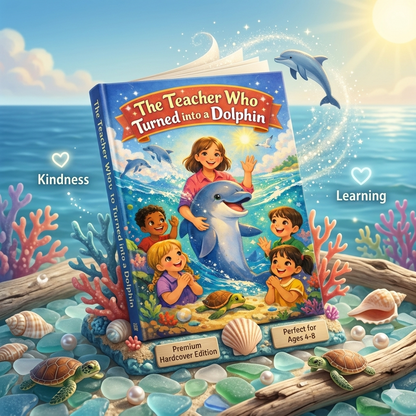 The Teacher Who Turned into a Dolphin / Kids Story Book / Story Books