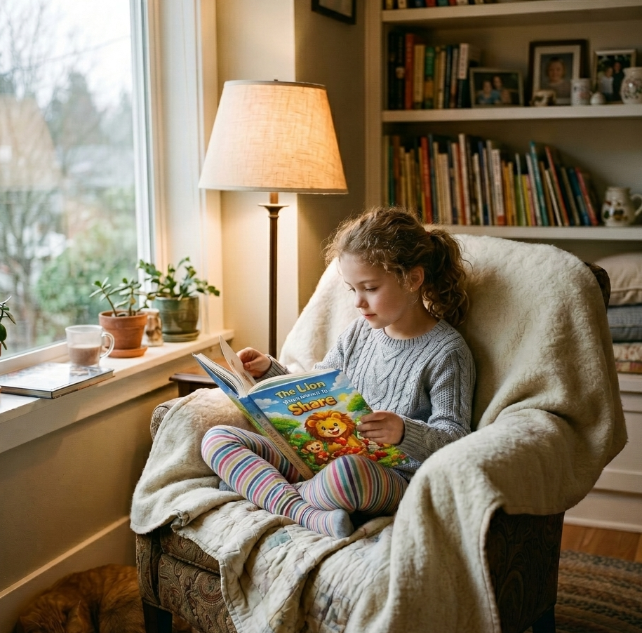 The Lion Who Learned to Share / Kids Story / Kids Story Book