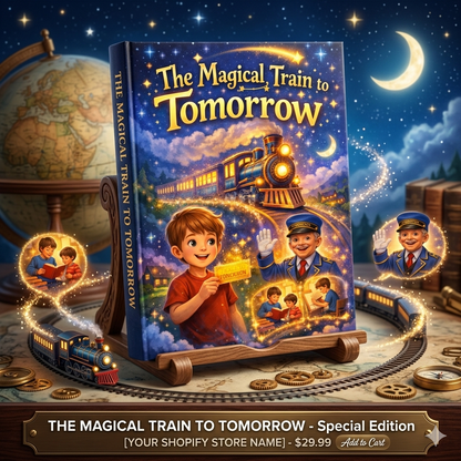 The Magical Train to Tomorrow / Kids Story Book / Story Books