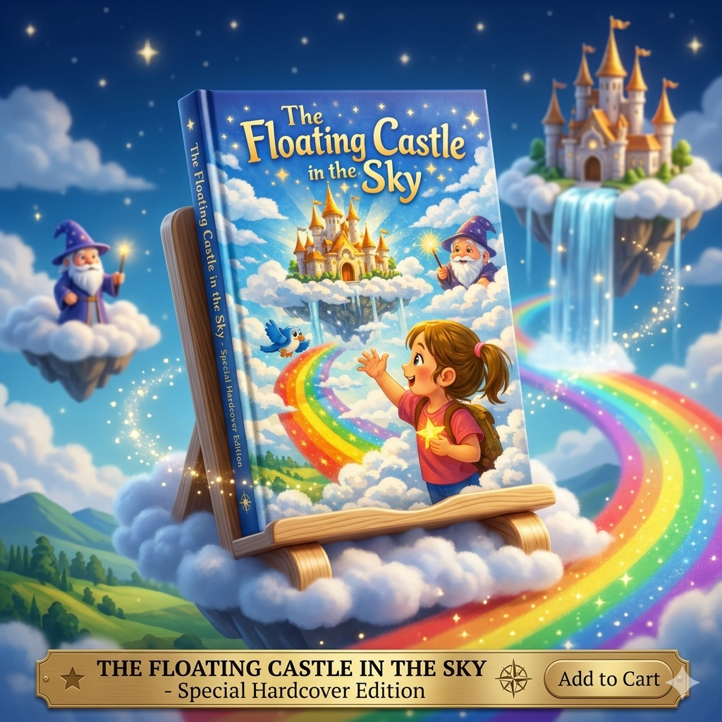 The Floating Castle in the Sky / Kids Story Book / Story Books