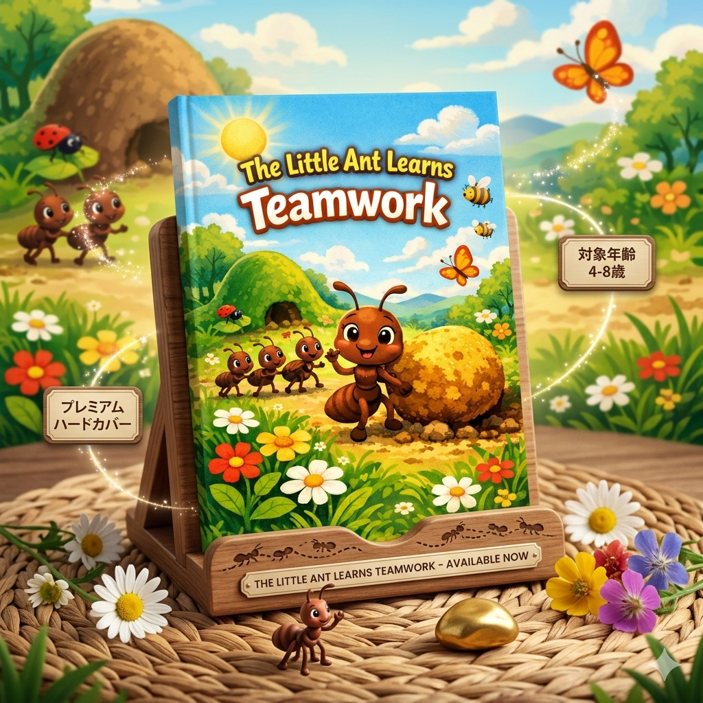 The Little Ant Learns Teamwork / Kids Story Book / Story Books