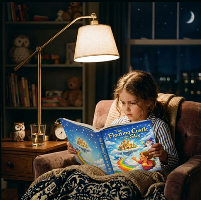 The Floating Castle in the Sky / Kids Story Book / Story Books