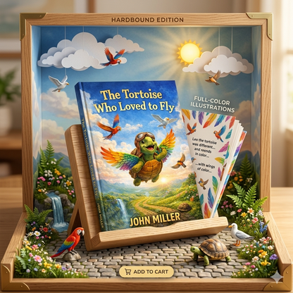 The Tortoise Who Loved to Fly / Kids Story / Kids Story Book
