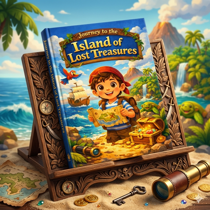 Journey to the Island of Lost Treasures  / Kids Story / Kids Story Book