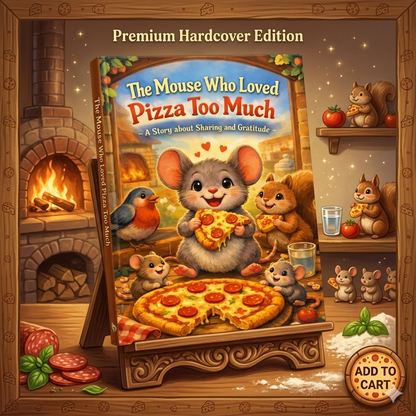 The Mouse Who Loved Pizza Too Much / Kids Story Book / Story Books