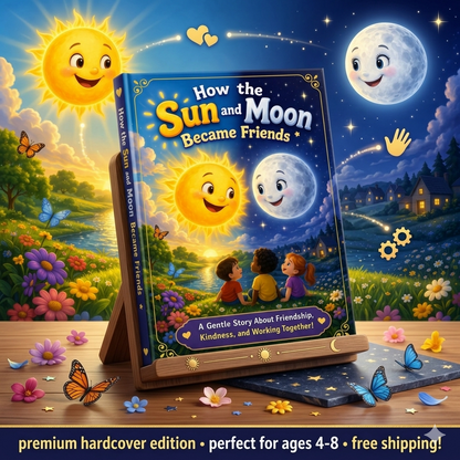How the Sun and Moon Became Friends / Kids Story Book / Story Books