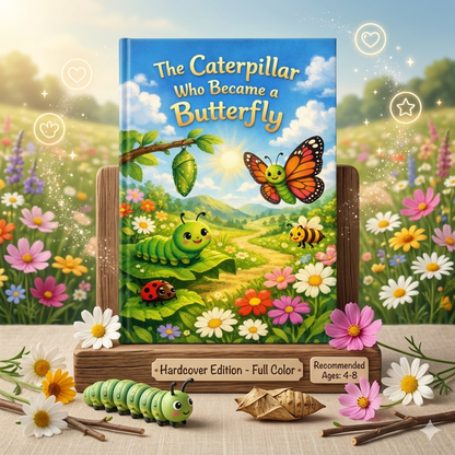 The Caterpillar Who Became a Butterfly / Kids Story Book / Story Books