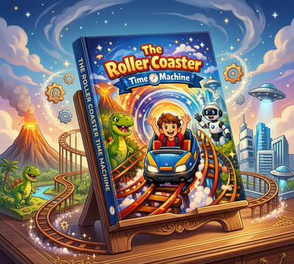 The Roller Coaster Time Machine / Kids Story Book / Story Books