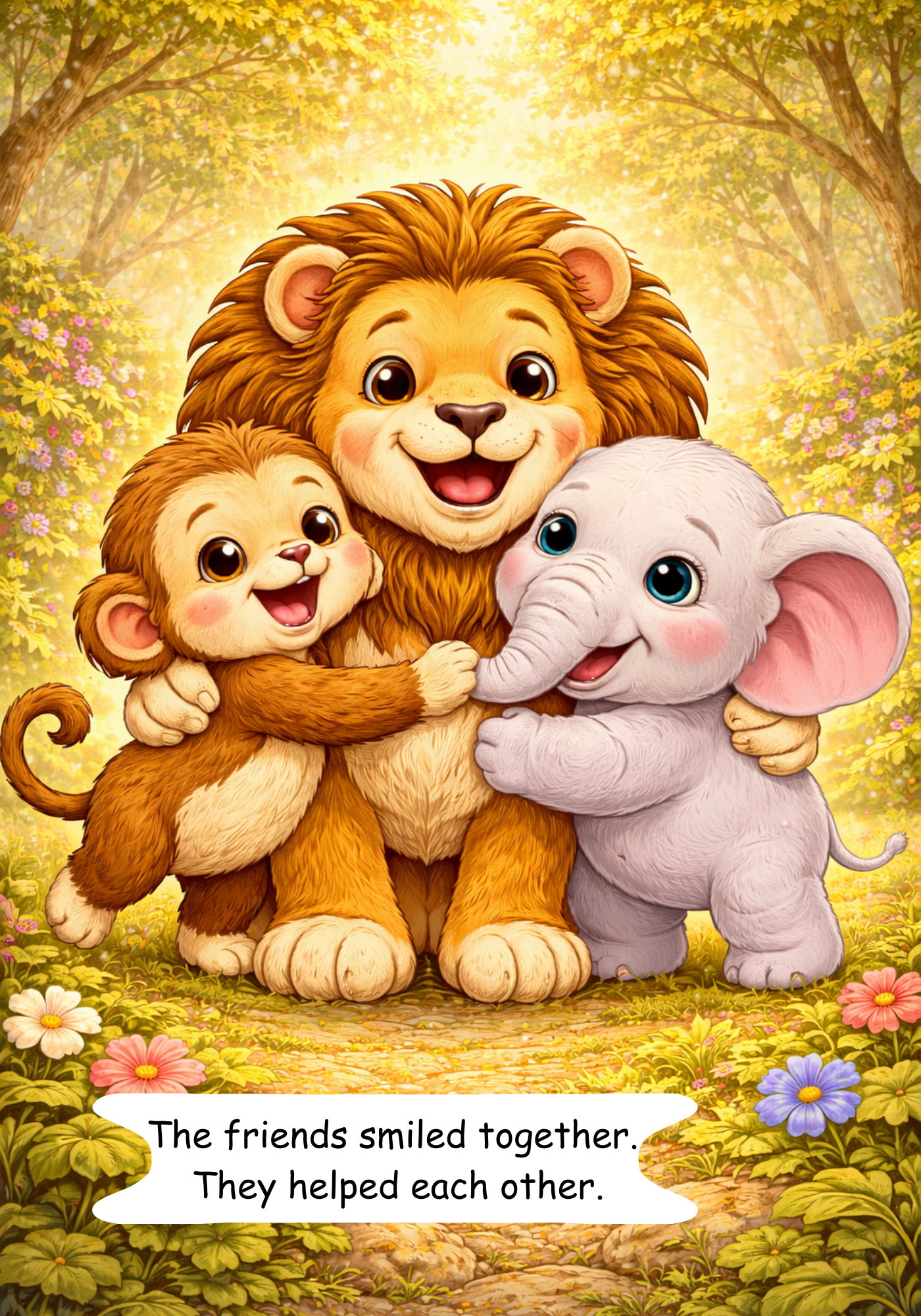 Friends of the Magic Forest / Kids Story / Kids Story Book