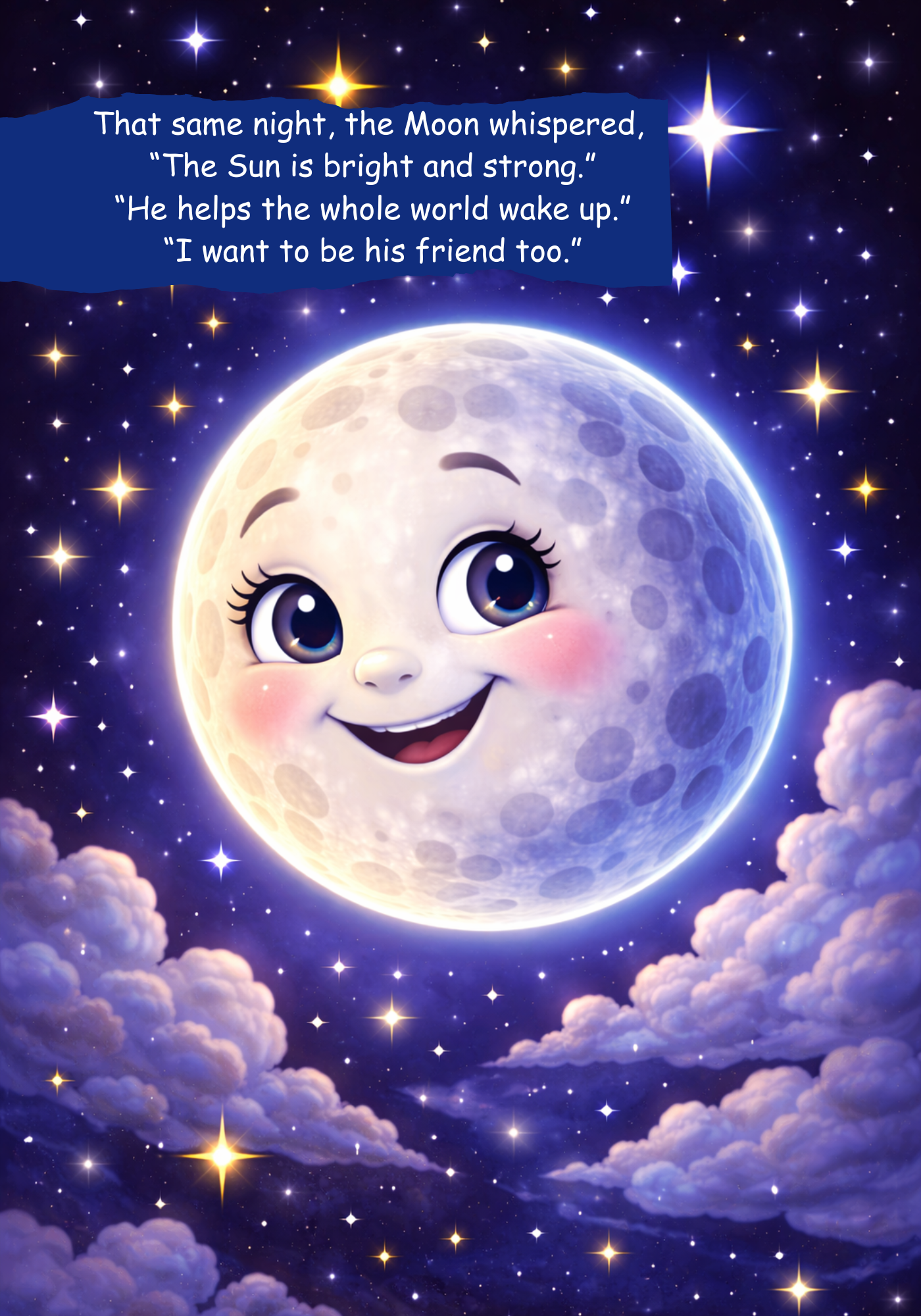 How the Sun and Moon Became Friends / Kids Story Book / Story Books