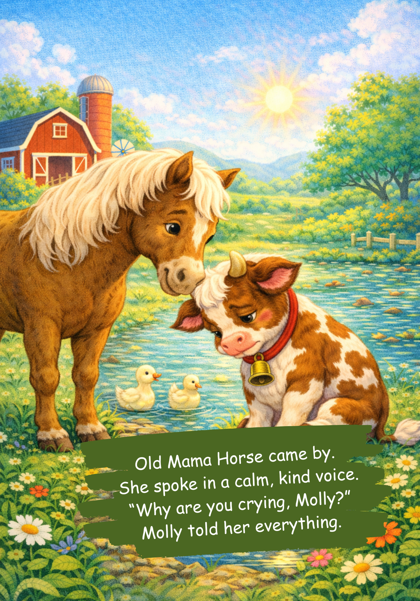 The Cow Who Thought She Was a Kangaroo / Kids Story Book / Story Books