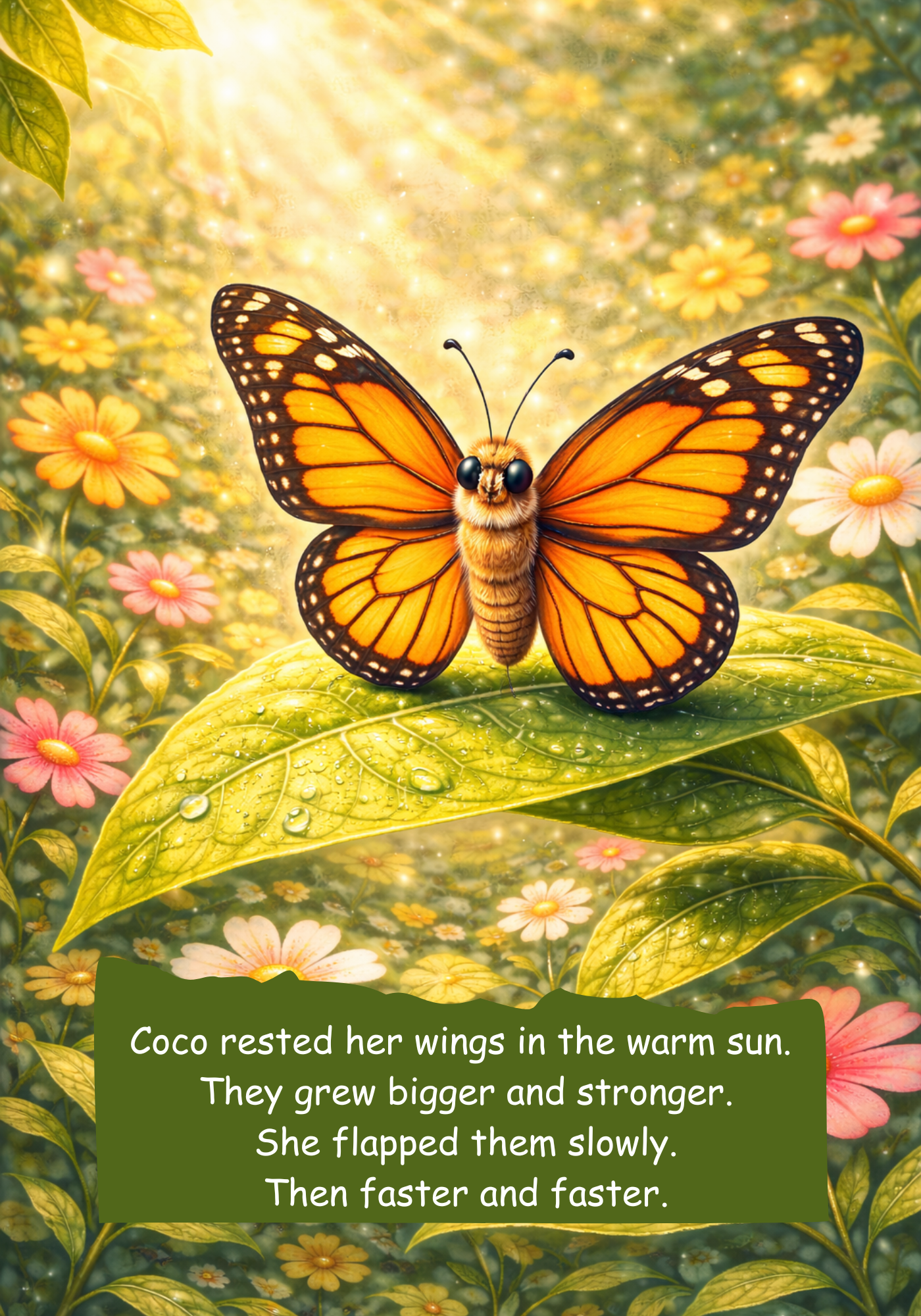 The Caterpillar Who Became a Butterfly / Kids Story Book / Story Books