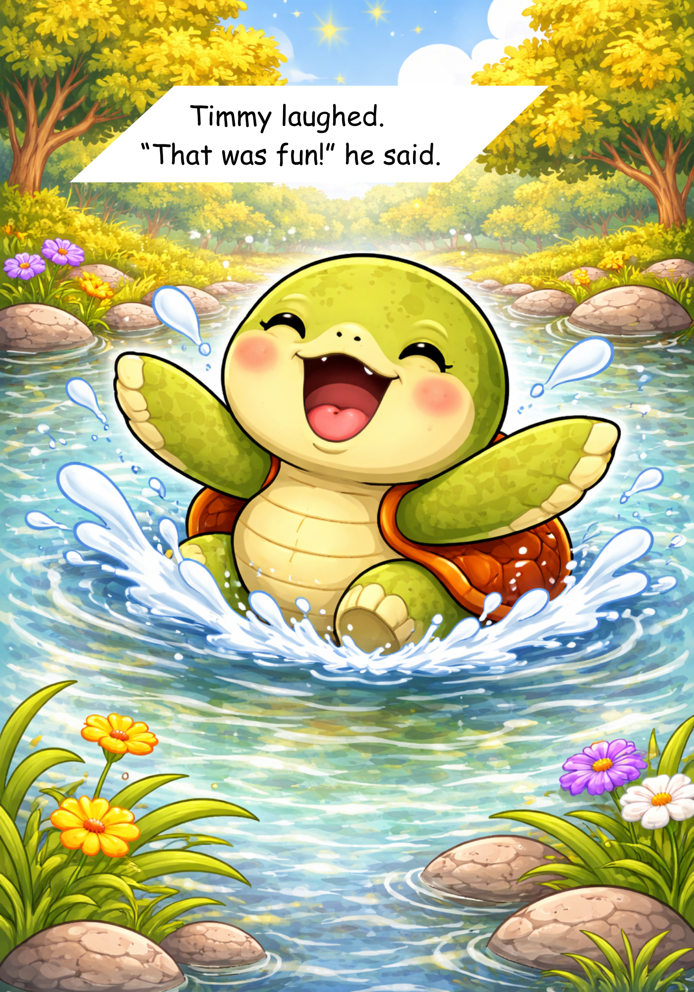 The Tortoise Who Loved to Fly / Kids Story / Kids Story Book