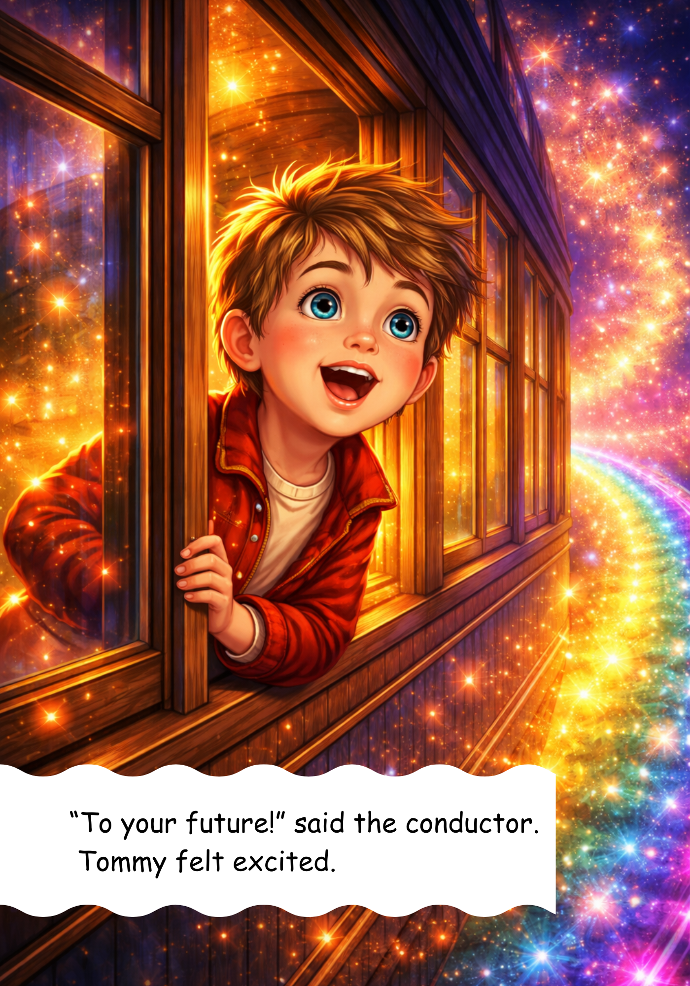 The Magical Train to Tomorrow / Kids Story Book / Story Books